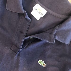 Lacoste navy blue polo